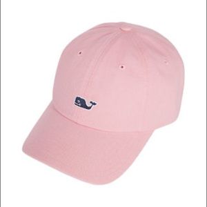 Pink Vineyard Vines Baseball Hat